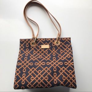 Spartina 449 Mareena AKA Monogram Tote Purse